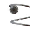 Vintage Chromed Spiral Coat Rack, Extra Large