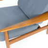 Danish modern teak highback chair FD 164 design Arne Vodder France & Son