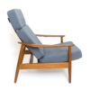 Danish modern teak highback chair FD 164 design Arne Vodder France & Son
