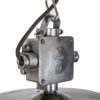 Large Vintage Polish Industrial Pendant Lamp from Mesko