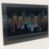 Large Screen Print: "Skyscrappers" by FRANCO (USA) 80s Large Screen Print: "Skyscrappers" by FRANCO (USA) 80s