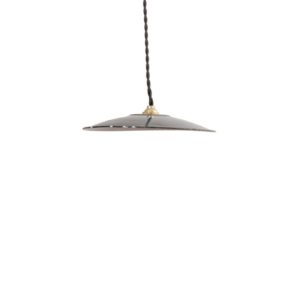 Small French Black Ceiling Lamp, 1950s