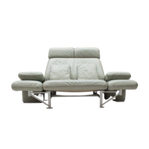 Extremely Rare Adjustable Sofa "Trio" by Jochen Hoffmann for Franz Fertig, 1985