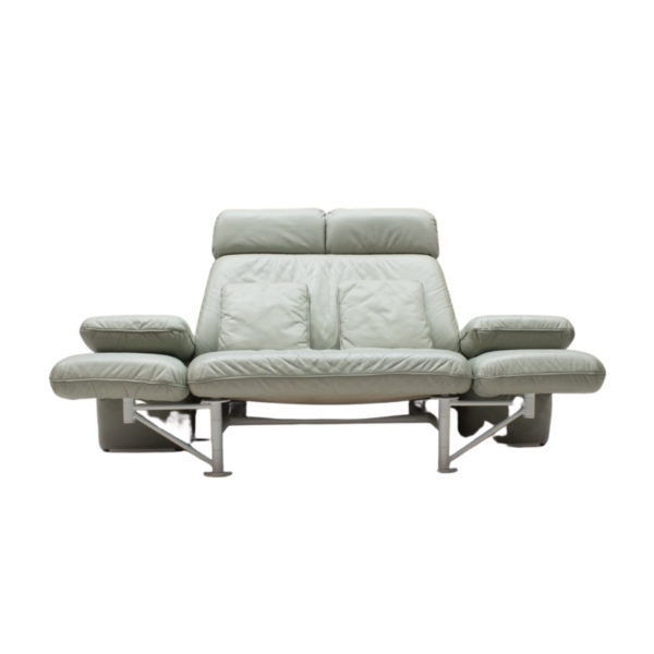 Extremely Rare Adjustable Sofa "Trio" by Jochen Hoffmann for Franz Fertig, 1985