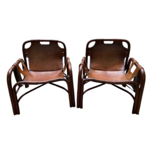 Pair of armchairs - Tito Agnoli