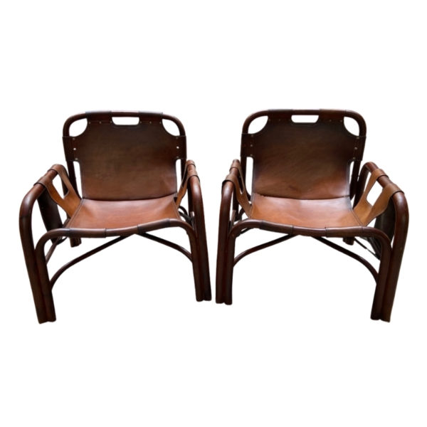 Pair of armchairs - Tito Agnoli