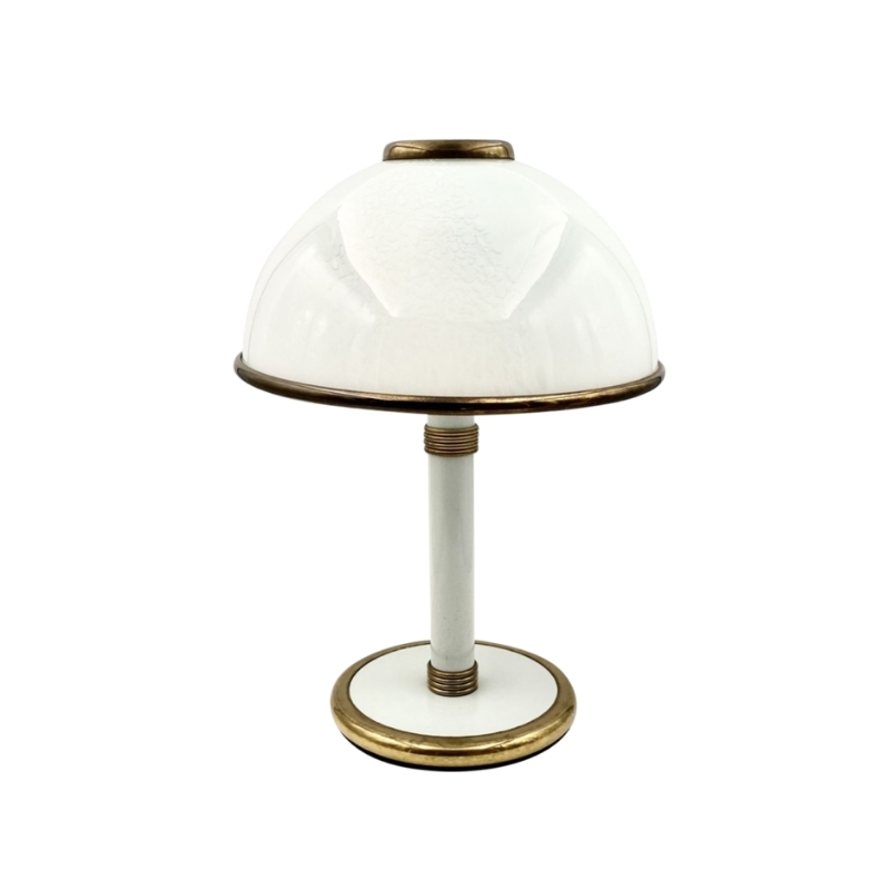 F.Fabbian, Murano mushroom table lamp, ca. 1980