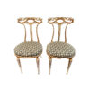 Pair of Italian Palladio Neoclassical Chairs Pair of Italian Palladio Neoclassical Chairs
