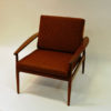 Danish Midcentury lounge chair by Hans Olsen for Juul Kristensen 1960s