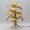 Amazing Gilded Floral Floor Lamp by Hans Kögl, Germany, 1960s