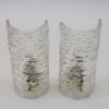 Pair of Kalmar Textured Glass Sconces Wall Lights, circa 1960