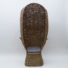 Large Italian Rattan Pool or Beach Armchair, 1970s