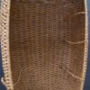 Large Italian Rattan Pool or Beach Armchair, 1970s