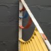 Colorful Midcentury Sunshine Metal Room Divider in- or Outdoor, 1960s