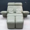Extremely Rare Adjustable Sofa "Trio" by Jochen Hoffmann for Franz Fertig, 1985