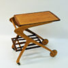 Teak and Oak Trolley by Arne Fregnell for NC Möbler 1959, Sweden
