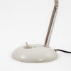 French Grey Metal Table Lamp, 1950s