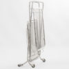 Glass and Tubular Steel Bar Cart, 1960s
