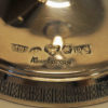 Silver candleholder pair by Ainar Axelsson for GAB Sweden 1967