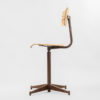 Mid-Century Industrial French Stool, 1950s