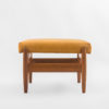 Scandinavian Teak Ottoman, 1960s