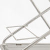 Glass and Tubular Steel Bar Cart, 1960s