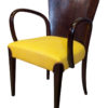 Rare Version of the H-214 Dining Chair by Jindrich Halabala for UP Brno