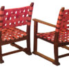 Set of Original Fireside Chairs Designed by Adolf Loos and Heinrich Kulka