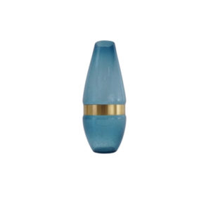 Dara International glass vase, 1980`s ca, Italian
