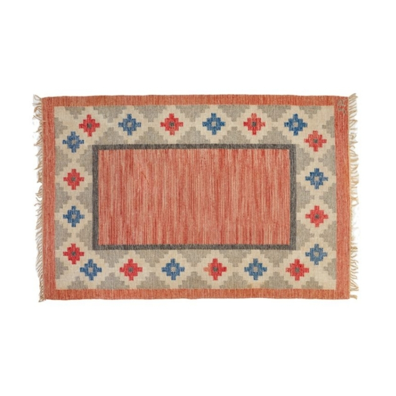 Scandinavian mid-century rug, signed 200 x 132 cm (79 x 52 in)