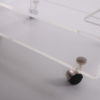 Plexiglass trolley Italian design