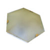 Pair of Wall sconces frosted glass with brass design by Stilnovo