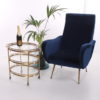 Maison Jansen Paris Golden Drinks trolley three layers 1950 Maison Jansen Paris Golden Drinks trolley three layers 1950