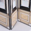 Handmade folding screen, Italian design 1970s