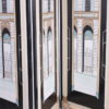 Handmade folding screen, Italian design 1970s