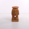 Rattan bamboo elephant side table brown (1960s)