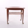 Scandinavian teak drinking trolley from Poul Jensen for Selig