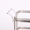 Maison Jansen Paris silver drinking trolley 1950