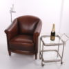 Maison Jansen Paris silver drinking trolley 1950