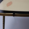 Vintage coffee table from the 60s with glass top