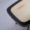 Vintage coffee table from the 60s with glass top