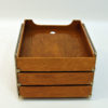 Scandinavian vintage oak Desk archives set from the 1940s