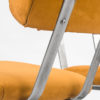 Desk Chair in Chromed Steel & Alcantara, 1970s