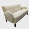 Vintage Danish Lambswool Sofa