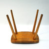 Mid-century birch stool Palle by Yngve Ekström 1950s Sweden