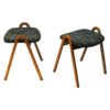 Midcentury stools by Møre Lenestolfabrikk 1950s, Norway - 2 pcs Midcentury stools by Møre Lenestolfabrikk 1950s, Norway - 2 pcs