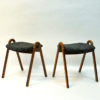 Midcentury stools by Møre Lenestolfabrikk 1950s, Norway - 2 pcs Midcentury stools by Møre Lenestolfabrikk 1950s, Norway - 2 pcs