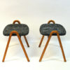 Midcentury stools by Møre Lenestolfabrikk 1950s, Norway - 2 pcs Midcentury stools by Møre Lenestolfabrikk 1950s, Norway - 2 pcs
