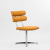 Desk Chair in Chromed Steel & Alcantara, 1970s