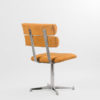 Desk Chair in Chromed Steel & Alcantara, 1970s